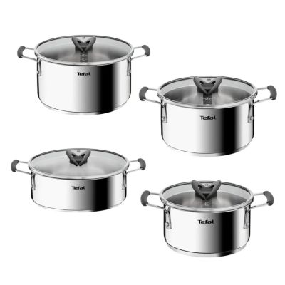 7. Zestaw garnków TEFAL Opti Space 8 elem. G7378S55