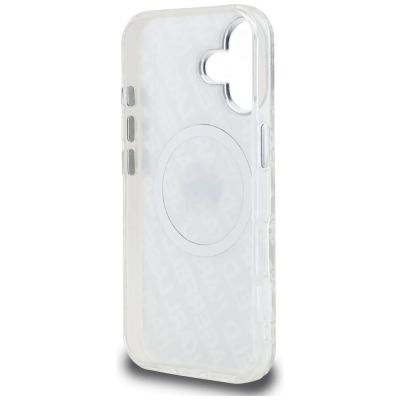 7. Etui Karl Lagerfeld IML Karl Head Logo MagSafe na iPhone 16 - szare