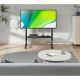 9. TECHLY STOJAK MOBILNY TV 45-90"KG DO 60KG REGULOWANY PÓŁKA AV