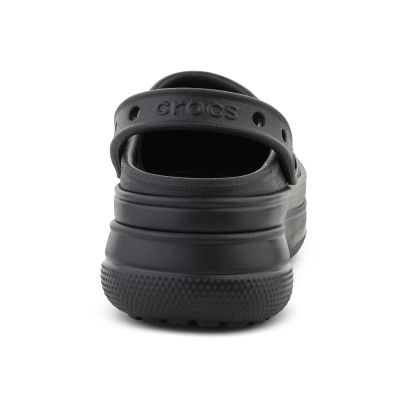 5. CROCS CLASSIC STACKED CLOG BLACK/BLACK 211355-060