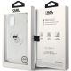 8. Etui Karl Lagerfeld IML Choupette MagSafe na iPhone 11 / Xr - przezroczyste