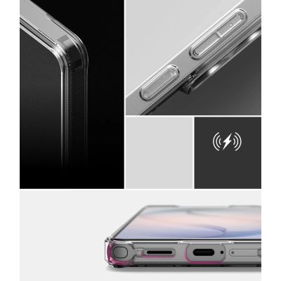 8. Etui Ringke Fusion na Samsung Galaxy S26 Ultra - przezroczysto-matowe