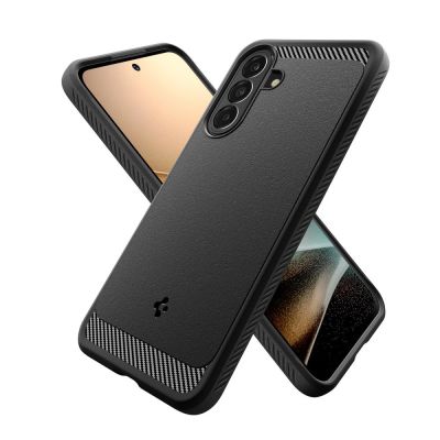 4. Etui Spigen Rugged Armor na Samsung Galaxy A27 5G - czarne matowe
