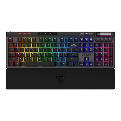 6. MSI STRIKE PRO WIRELESS klawiatura Gaming USB + Bluetooth QWERTY US English Czarny