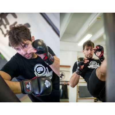 10. Rękawice MMAsparingowe L/XL - Phantom Red - Valor Series | DBX Bushido