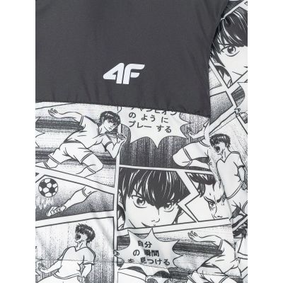 10. Kurtka puchowa z wypełnieniem syntetycznym chłopięca 4F 4FJRAW25TDJAM0749-10A