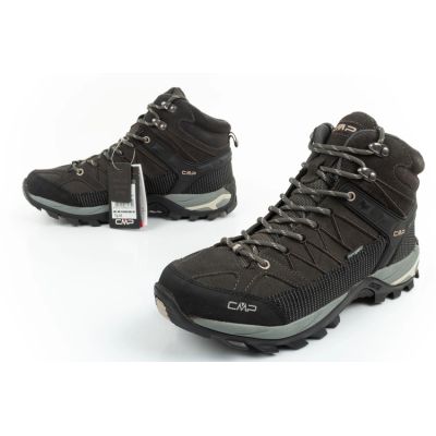 8. CMP Rigel buty męskie trekkingowe trwałe wodoodporne czarne