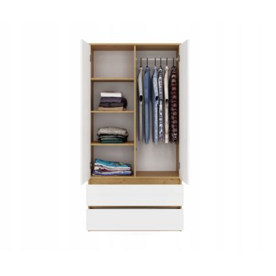 6. SZAFA MALWA SS-90 ARTISAN / BIEL KOMPLET