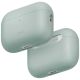 7. Etui UNIQ Lino Silicone na AirPods Pro 3 - zielone