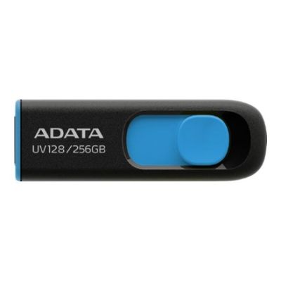 5. Pamięć USB ADATA UV128 256 GB USB Typu-A 3.2 Gen 1 (3.1 Gen 1) Czarny, Niebieski