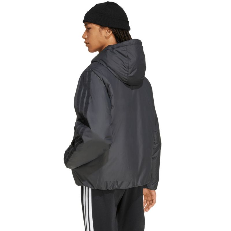 5. Kurtka adidas Essentials Climawarm 3 Stripes Insulated Hooded M KB8149