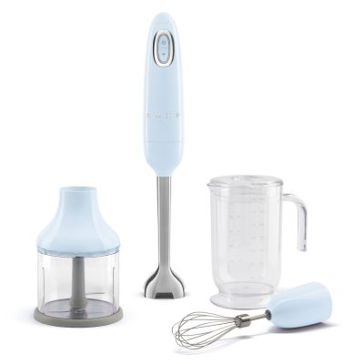 7. Blender ręczny Smeg HBF03PBEU Bleu Azur