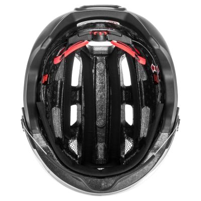 7. Kask rowerowy UVEX Finale visor 56-61cm, black matt