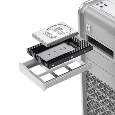 8. Adapter na dysk Orico D2SS-6G przejściówka 2,5" na 3,5" - czarny