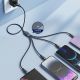 7. Kabel Joyroom Multi-Use Series S-A18 4w1 USB-A - USB-C / Lightning / Lightning / micro USB 1.2m - czarny