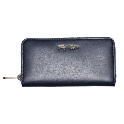Portfel elegancki damski Tommy Hilfiger czarny - AXW0XW02811C7H