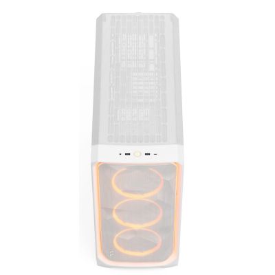 6. Etui Fractal Design Meshify 3 XL Ambience Pro RGB Clear Tint White ATX