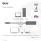 8. CLUB3D CAC-1588 adapter kablowy 0,17 m USB Type-C HDMI Czarny
