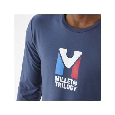 7. Koszulka MILLET M Chamonix Tri Ts Ls granatowy