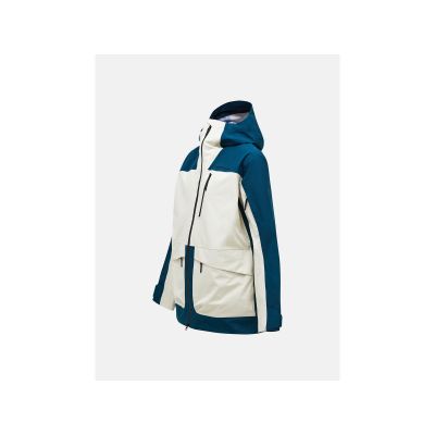 2. Kurtka narciarska Peak Performance Vertical GORE-TEX 3L Jacket - infinity teel/sand fog
