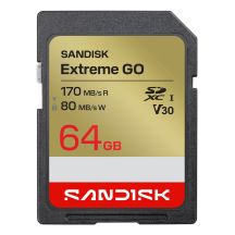 Sandisk Extreme Go SD UHS-I 64GB SD 170MB/s(R) / 80MB/s(W)