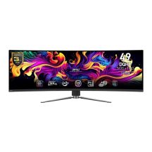 MSI MPG 491CQP QD-OLED monitor komputerowy 124,5 cm (49") 5120 x 1440 px Dual WQHD Czarny