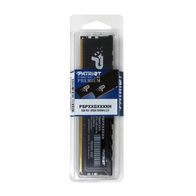 4. Patriot Premium Black DDR4 16GB 3200MHz CL22 Radiator