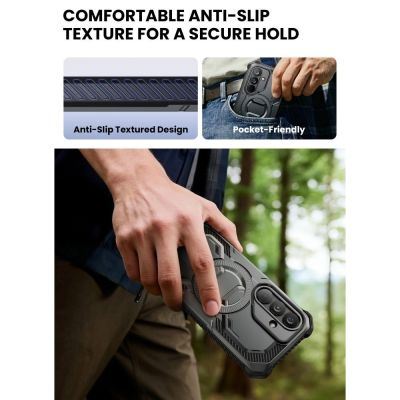 8. Etui Supcase ArmorBox Mag MagSafe na Samsung Galaxy S26 - czarne