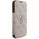 4. Etui Guess Book 4G Metal Logo na iPhone 17 Pro - różowe