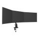 12. Uchwyt biurkowy do 3 monitorów 10-27" NEOMOUNTS DS60-600BL3