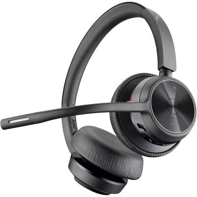 113. Zestaw słuchawkowy POLY Voyager 4320 USB-C z adapterem BT700 i stacją ładującą