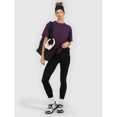 3. T-shirt loose gładki damski 4F 4FRAW25TTSHF3624-50S