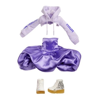 5. Rainbow High Sparkle & Shine Fashion Dolls- Viola (Purple)