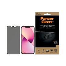 Szkło hartowane PanzerGlass E2E Microfracture na iPhone 13 Mini Case Friendly CamSlider Privacy Antibacterial - czarne