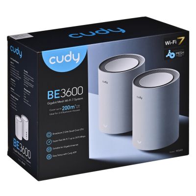 5. CUDY M3600(2-Pack) Dwuzakresowy BE3600
