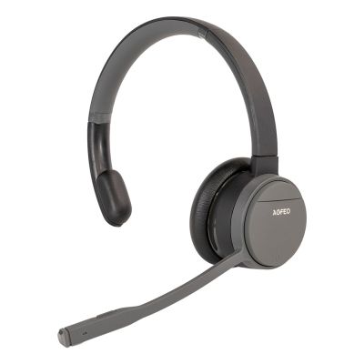 2. AGFEO Infinity Mono Zestaw słuchawkowy Bezprzewodowy Opaska na głowę Biuro/centrum telefoniczne Bluetooth Czarny