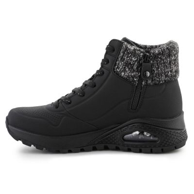 4. Skechers Uno Rugged - Darling 167988-BLK Black