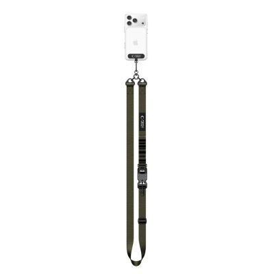 3. Smycz do telefonu Tech-Protect C9S Rope Crossbody - zielona