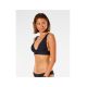 9. Biustonosz kąpielowy RIP CURL Premium Surf Deep V czarny