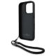 6. Etui BMW Signature Leather Wordmark Cord na iPhone 16 Pro Max - czarne