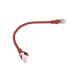2. Kabel UTP Lanberg PCU5-10CC-0025-R (RJ45 - RJ45 ; 0,25m; UTP; kat. 5e; kolor czerwony)