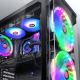 2. RAIJINTEK EOS 12 RBW ADD Płyta główna, Procesor Wentylator 12 cm Czarny, Biały 2 szt.