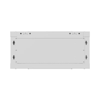 26. LANBERG SZAFA INSTALACYJNA RACK WISZĄCA 19" 4U 600X600 SZARA DRZWI METALOWE (FLAT PACK)