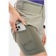 3. Spodenki damskie Odlo X-ALP TRAIL 5 INCH 2-in-1 short szare