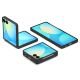 9. Etui Spigen AirSkin Aramid na Samsung Galaxy Z Flip 7 - czarne