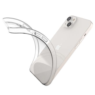 8. Żelowy pokrowiec etui Ultra Clear 0.5mm iPhone 14 Plus przezroczysty