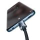 3. Kabel Baseus CAJY000601 USB-C - USB-C PD 100W 5A 480Mb/s 1,2m - czarny