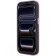 5. Etui Guess Ring Stand 360 Grained Classic Logo MagSafe na iPhone 18 Pro / 17 Pro - burgundowe