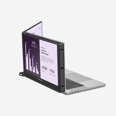5. Mobile Pixels Trio 3 Pro - zestaw dwóch monitorów przenośnych 14,1" IPS LCD, 60Hz, 2240 × 1400p