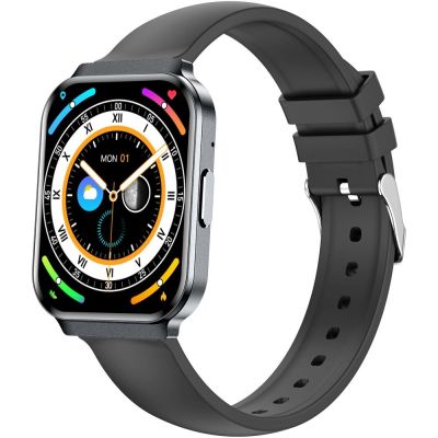 5. Smartwatch Gravity Czarny Pasek + Bransoleta GT44-5
